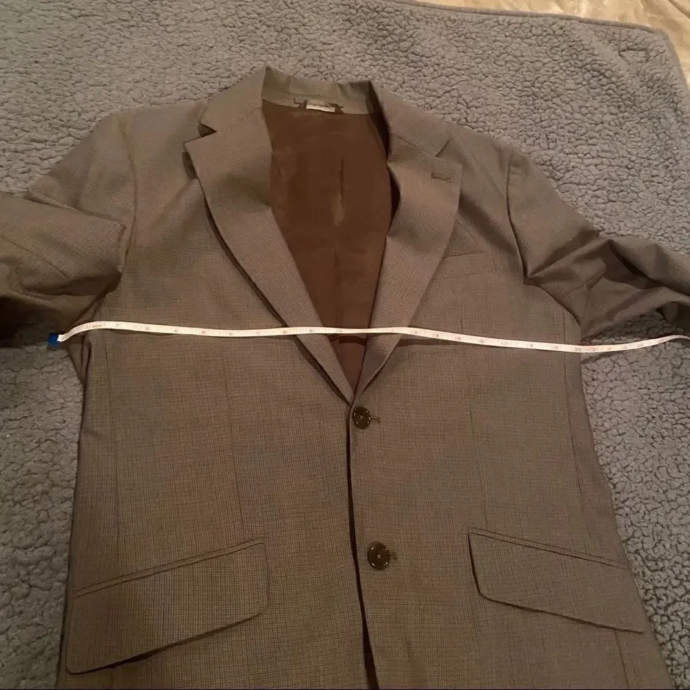 Banana Republic Wool Suit Coat Men’s Size 38